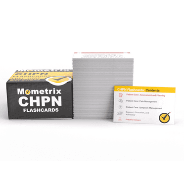 CHPN Study Cards: CHPN Exam Prep and Practice Questions for the Certified Hospice and Palliative Nurse Exam [Full Color Cards]
