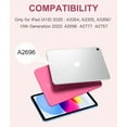thumbnail image 2 of Funda de teclado compatible con Harvopu para iPad de 11ª y 10ª generación, 2 of 8