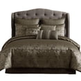 thumbnail image 2 of Beny 10pc King Size Comforter Set, Traditional Gold Woven, 2 of 6