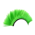 thumbnail image 3 of Peluca de casco de motocicleta, decoración de cabello , práctica peluca de cresta de , cosplay para celebración navideña, boda, fiesta Verde, 3 of 8