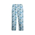 thumbnail image 4 of LNZGNM Baggy Boys Sweatpants Tropical Print Lounge Pants Athletic Joggers Drawstring Elastic Waist Open Bottom Trousers with Pockets for Daily Wear 3-15 Years, Cyan, 4 of 8