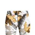 thumbnail image 4 of Grblisyd Camo Pants for Girls Flare High Elastic Waist Dress Trousers Fashion Maple Leaf Print Uniform Pants With Button, 4 of 6