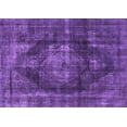 thumbnail image 1 of Ahgly Company Indoor Rectangle Oriental Purple Industrial Area Rugs, 7' x 9', 1 of 4