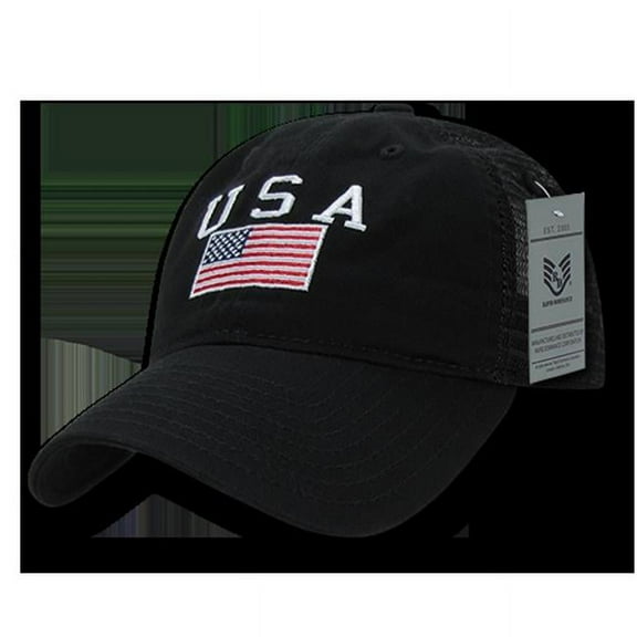 Relaxed Trucker USA, USA, Black