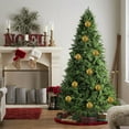 thumbnail image 4 of Swiftyle 1-3 Counts Christmas Decorations Christmas Boxed Gold Hollowed Out Christmas Balls Christmas Tree Decorations Hanging Holiday Ornaments, 4 of 5