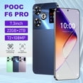 thumbnail image 2 of Teléfono inteligente POOC F6 Pro de estreno mundial 5G de 7,3 pulgadas con Android 14, Snapdragon 8 gen3, teléfono con doble SIM, 8000 mAh, teléfonos móviles desbloqueados, 2 of 5
