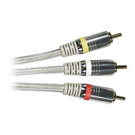 Philips Gold M62771 - Video / audio cable - composite video / audio - RCA male to RCA male - 6 ft