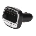 thumbnail image 4 of Reproductor MP3 para coche manos libres estéreo QC3.0 transmisor FM Bluetooth de carga rápida con luz ambiental colorida, 4 of 8