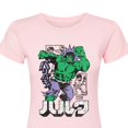 thumbnail image 2 of Marvel Hulk - Katakana - Juniors Fitted Graphic T-Shirt, 2 of 4