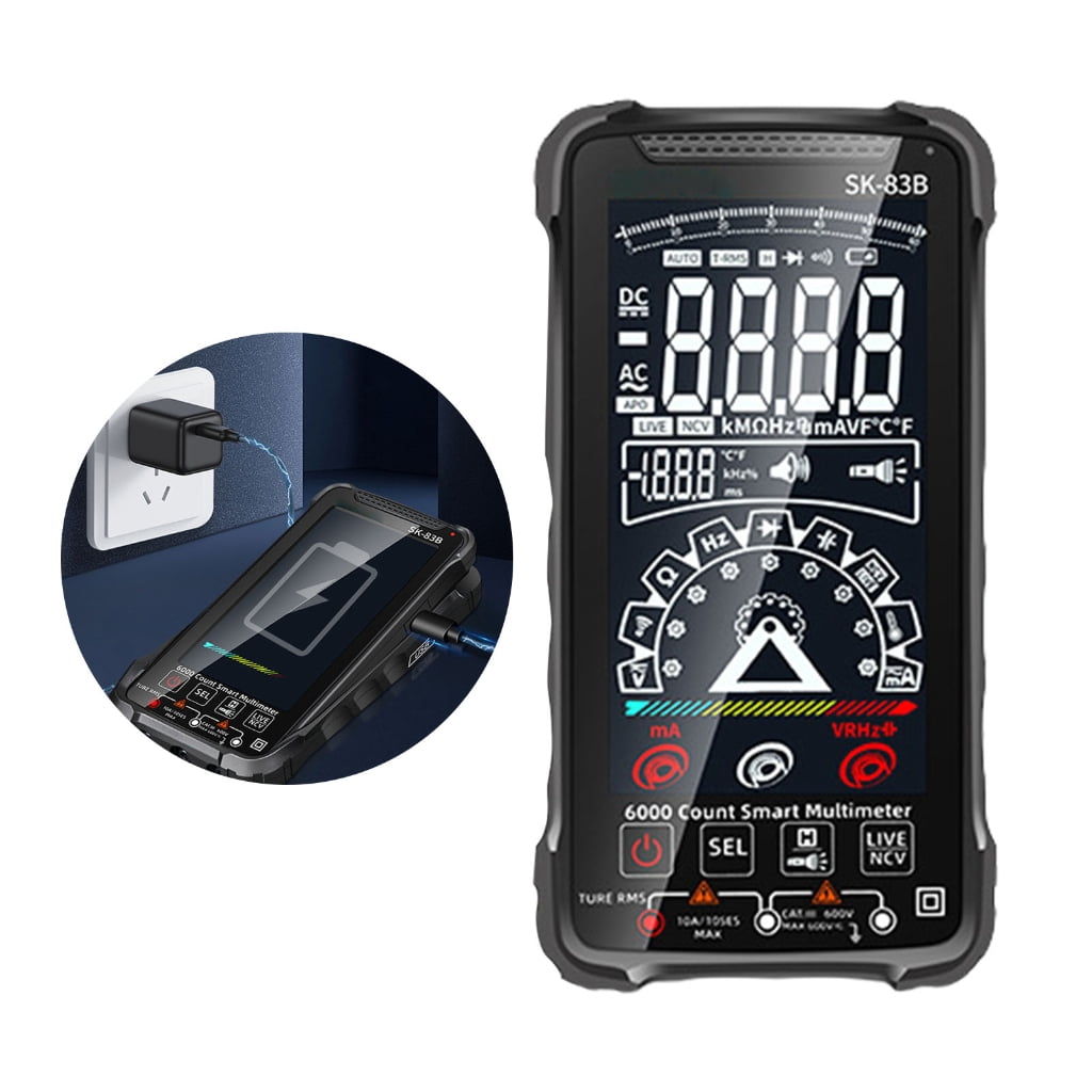 Intelligent Digital Multimeter Touchscreens High Precisions Digital Multimeter for Home