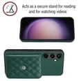 thumbnail image 2 of for Samsung Galaxy S24 Plus Slim Case with Card Holders and Strap for Women, Samsung Galaxy S24 Plus Phone Case Wallet PU Leather Kickstand RFID Blocking Flip Shockproof Wallet Case - Green, 2 of 11