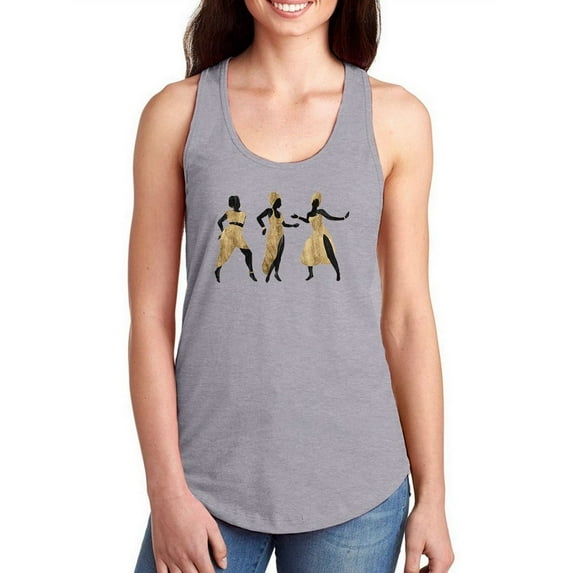 Celebration Dance Ii. Racerback Tank Women -Annie Warren Designs, Female Large