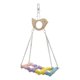 thumbnail image 5 of Columpio para pájaros Fernando Soporte de madera para loros, 5 of 8