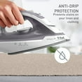 thumbnail image 6 of Virtuo Steam Iron for Clothes with Retractable Cord, 1500 , Grey, 6 of 7