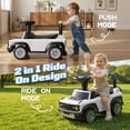 thumbnail image 3 of iYofe Toddler Push Car, Licensed Ford Bronco Raptor Toddlers Ride on Toys with Music, Under Seat Storage, Ages 18+ Months, White, 3 of 10