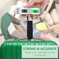 thumbnail image 4 of Electronic Luggage Scale – Portable Digital Hanging Scale with LCD Backlight, Tare Function, 50kg/110lbs Capacity for Travel, 4 of 5