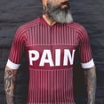 thumbnail image 5 of Love The Pain - Maillot de ciclismo de manga corta para hombre, secado rápido, transpirable, para triatlón y verano, 5 of 5