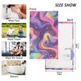 thumbnail image 2 of Abstract Graffiti with Dots Cotton Face Towels Absorbent Hand Towel Soft Bathroom Towel for Kitchen Hotel Decoration, 2 of 7