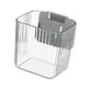 thumbnail image 4 of Caja organizadora de alimentos para refrigerador, contenedor colgante resistente para montaje en pared Blanco claro, 4 of 9