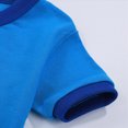 thumbnail image 5 of NOLDARES Kids Toddler Baby Boy Summer 2 Piece Shirt and Shorts Set Round Neck Tee Cartoon Graphic Elastic Waist Outfits Clothes(Blue,3-4 Y), 5 of 9