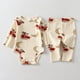 thumbnail image 3 of Conjuntos de ropa de 2 piezas para bebé, ropa de Navidad para niña recién nacida, mono + Pantalones, Conjunto de pijama para niño, ropa infantil para 0-5 años, 3 of 3