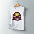 thumbnail image 4 of Penkiiy Womens Tank Tops Beach Graphic Tank Tops Summer Casual Loose Tanks Vest Country Music Hawaiian Vacation Tank Cami XL White, 4 of 5