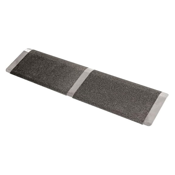 1-1/4" High, 32" Wide Solid Aluminum Mobility Threshold Ramp for Wheelchairs, Scooters, and Power Chairs
