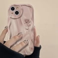 thumbnail image 5 of Funda de silicona suave con patrón de rosa para teléfono, accesorios de Tpu para Iphone 11, 13, 15, 12, 14, ProMax, X, Xr, Xsmax, 14, 7, 8Plus, 5 of 5