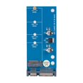 thumbnail image 4 of Tignapoo Adaptateur Carte M.2 vers SATA 3.0 - Convertit M.2 SSD en Interface SATA pour SSD 3cm, 4.2cm, 6cm, 8cm B-Key avec Performance Stable et Haute Efficacité, Inclut Vis pour une Installation Facile, 4 of 7