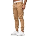 thumbnail image 3 of Giftesty Men Pants Clearance,Men Summer Casual Short Cargo Sport Jogger Jogging Long Sports Pants, 3 of 7