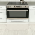 thumbnail image 6 of Mainstays Anti-Fatigue Comfort Mate D Shaped Kitchen Mat; Papyrus Beige, 18”x 30”, 6 of 6