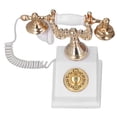 thumbnail image 4 of Accesorios para casas de muñecas BuyWeekMX Mini modelo de teléfono decorativo retro Aleación, 4 of 9