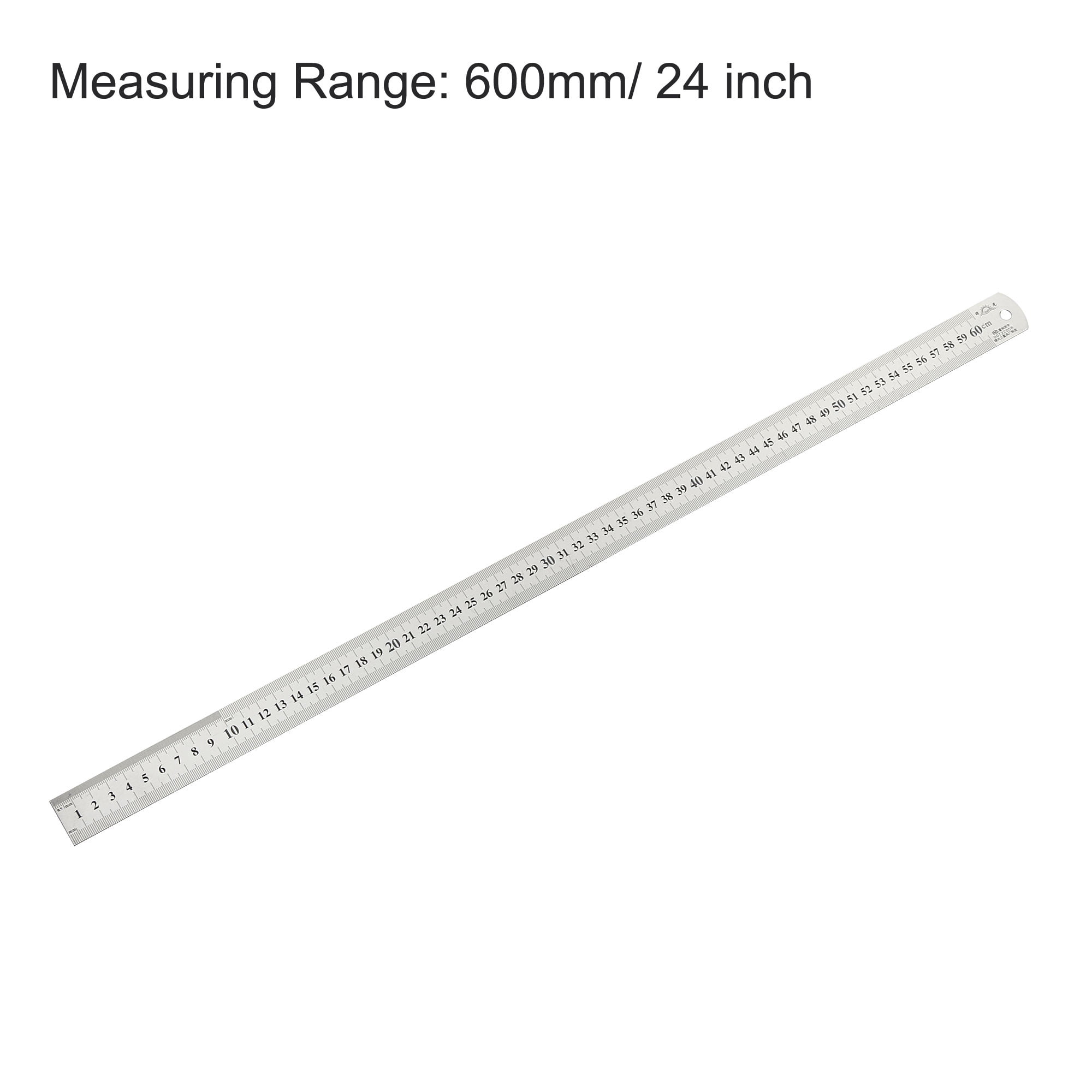 Lufkin 600mm/24 Stainless Steel Ruler LSR600