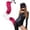 A81 C 19.7", variant on Halloween Decorations Halloween 3D Cute Animal Tail Pendant Women Holder Pompoms Tail Fashionable Hairy Tail 50Cm Halloween Plush Tail Event & Party