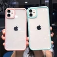 thumbnail image 4 of Color Transparent Shockproof Phone Case For iPhone 15 14 13 12 Mini 11 Pro Max XR X XS Max 6 6s 7 8 Plus SE Soft Back Cover Case, 4 of 7