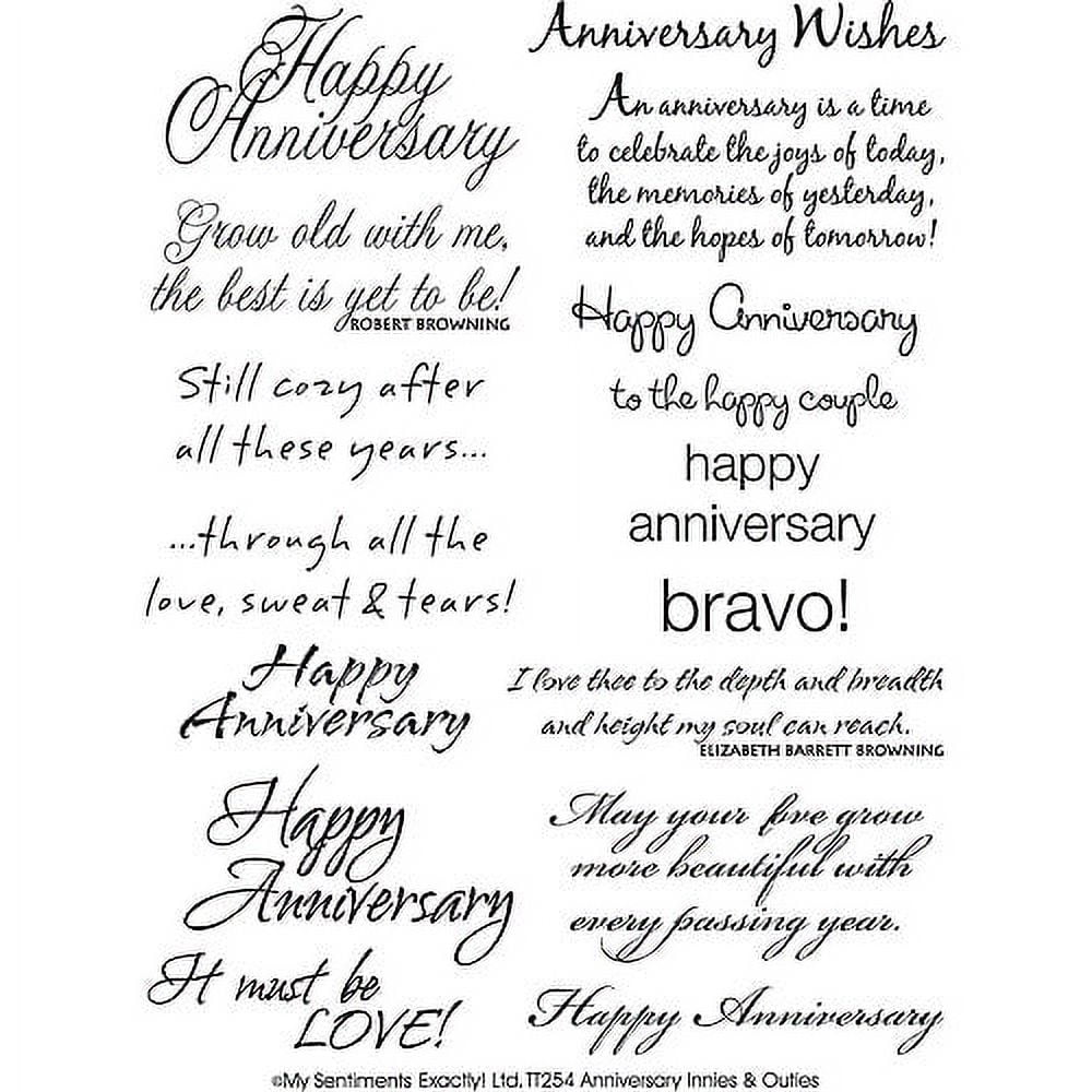 MSE My Sentiments Exactly TIMELESS LOVE Clear Acrylic Stamps – Scrapbooksrus