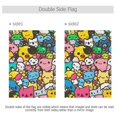 thumbnail image 4 of Cute Cartoon Characters Garden Flag 28x40 inch Double Sided Outside Yard Decorations for Home Outdoor, 4 of 6