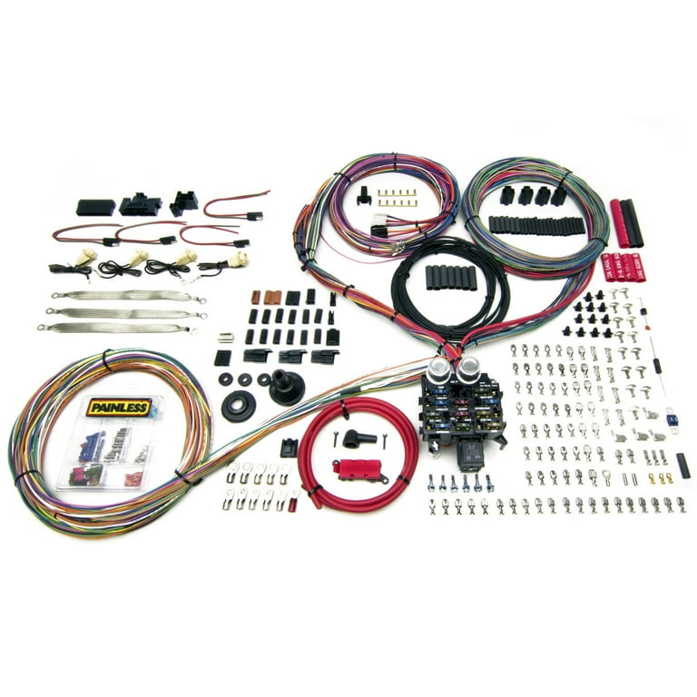 Painless Performance 23 Circuit Harness - Pro Series Key In Dash 10402 Painless Performance 23 Circuit Harness - Pro Series Key In Dash 10402
