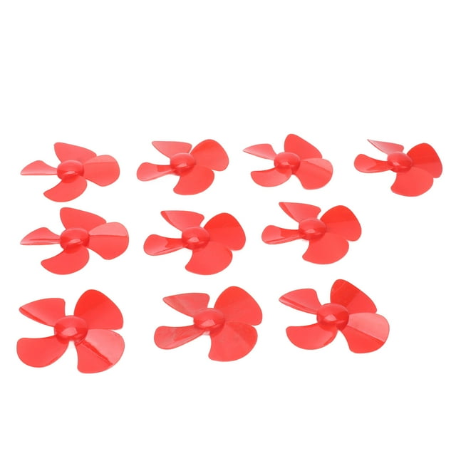 10Pcs 80mm 4 Blades Propeller High Performance DIY Toy Accessories