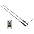 thumbnail image 1 of Whip Lights, RGB LED Whip Light with App and Remote Control, 300 Patterns 366 Modes 32 Brightness 10 Speed, Spiral Chasing Lighted Antenna Whip for UTV ATV Off Road Truck, 1 of 7