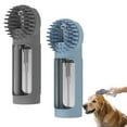 thumbnail image 4 of Hot Dog Pet Spray Massage Brush Button Steam Spray Folding Rotatable Bath Comb Floating Hair Brush Removal Hair with For soap puppy bathing puppy soap Shampoo-Dispenser-Bathing-Grooming-Show, 4 of 8