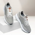 thumbnail image 6 of CMR CHAMARIPA Men's Elevator Sneakers - Stylish Height Increasing Shoes - Gray Suede Leather Sneakers 8 CM / 3.15 Inches, 6 of 9