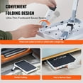 thumbnail image 4 of Step Ladder Step lbs Capacity Ergonomic Folding Steel Step Stool with Wide Slip Pedal Sturdy Step Stool for Adults Toddlers MultiUse for Household Kitchen Office RVs, 4 of 10