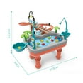 thumbnail image 6 of Kid Water Table, Fishing Table Kids Sand Water Table Toys for Toddlers, Summer Splash Pond Showers Sand Activity,Beach Toys, Interactive Beach Toys for Kids Ages 4-10, 6 of 7