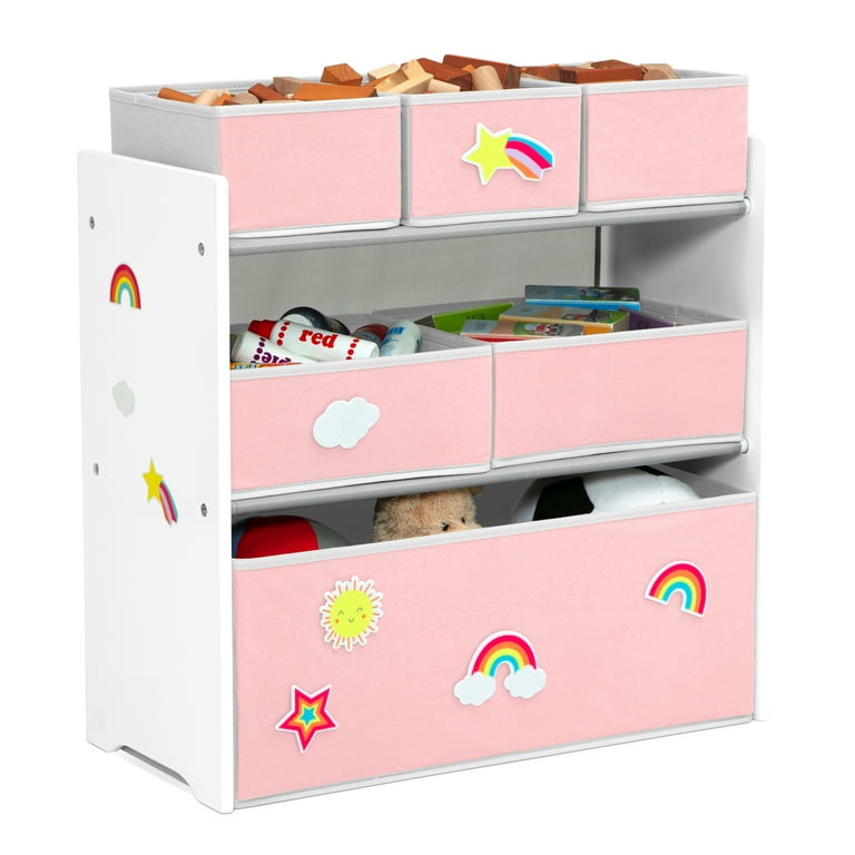 Delta Children Design & Store 6 Bin Toy Storage Organizer with