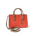 thumbnail image 2 of Michael Kors Sheila Medium Center Zip Shoulder Crossbody Bag Dark Sangria/Brown, 2 of 7