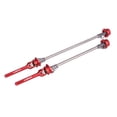 thumbnail image 1 of Greeniant 1 par ZTTO bicicleta pincho portátil profesional Universal liberación rápida anodizado ciclismo reemplazar piezas de pinchos de Ciclismo 100 mm/135 mm rojo, 1 of 6