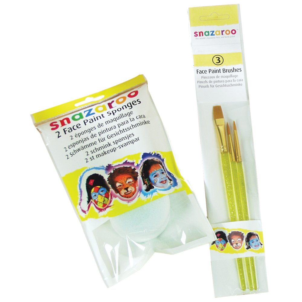 Snazaroo Face Painting Brushes, 3/Pkg.