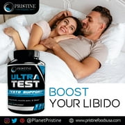 Pristine Foods Testosterone Booster Supplement, 90 Capsules, Ultra Test