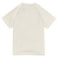 thumbnail image 6 of FORMRS Boys Rash Guard with Short Sleeves UPF 50+ Swim Shirts Sizes 3-12T, Beige Watercolor Seashells, 6 of 6